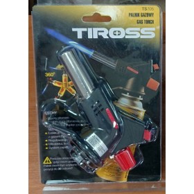 PALNIK GAZOWY NA GAZ KARTUSZE TIROSS TS-705 + 4GAZ ts700