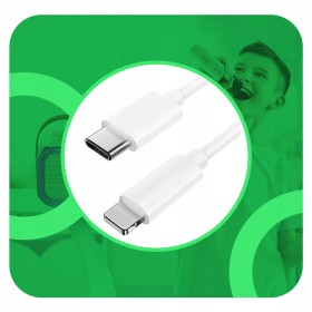 SZYBKA ŁADOWARKA IPHONE 25W USB-C + KABEL 1,5M DO IPHONE 11 12 13 14 PROMAX