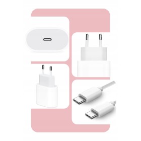 SZYBKA ŁADOWARKA USB-C 25W +KABEL 1,5M do IPHONE 15 16 16Pro Plus Pro Max