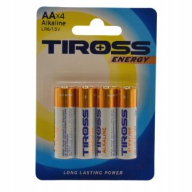 Bateria alkaliczna Tiross AA (R6) 4 szt