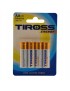 Bateria alkaliczna Tiross AA (R6) 4 szt