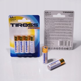 Bateria alkaliczna Tiross AA (R6) 4 szt