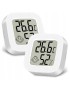 CYFROWY TERMOMETR STACJA POGODY HIGROMETR POKOJOWY 2 sztuki