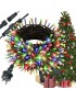LAMPKI CHOINKOWE ŚWIATEŁKA ~8M 100LED WIELOKOLOROWY ZEW/WEWNĘTRZNE Z FLASH