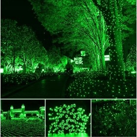 LAMPKI ŚWIATEŁKA NA CHOINKĘ ZEWNĘTRZNE WEWNĘTRZNE 100LED ZIELONY MOCNE