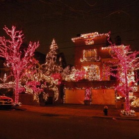 LAMPKI ŚWIATEŁKA NA CHOINKĘ ZEWNĘTRZNE WEWNĘTRZNE 100LED CZERWONY MOCNE