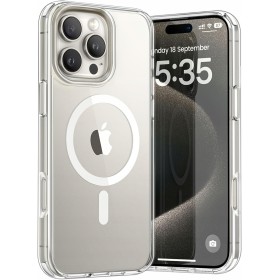 Etui Do iPhone 15 Pro Max + 2szt Szkło 9D 9H WZMACNIANE 360° do MAGSAFE