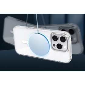 Etui Do iPhone 16 Pro Max + 2szt Szkło 5D 9H WZMACNIANE 360° do MAGSAFE