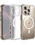 Etui Do iPhone 16 Pro Max + 2szt Szkło 5D 9H WZMACNIANE 360° do MAGSAFE