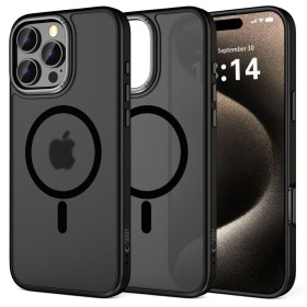 ETUI do IPHONE 16 Pro Max + 2x SZKŁO 5D 9H do Magsafe MATOWE WZMACNIANE 360