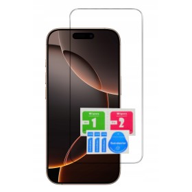 ETUI do IPHONE 16 Pro Max + 2x SZKŁO 5D 9H do Magsafe MATOWE WZMACNIANE 360