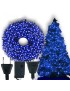 LAMPKI ŚWIATEŁKA NA CHOINKĘ WEWNĘTRZNE 21 m 201- 300 LED NIEBIESKI MOCNE