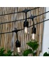 Girlanda Ogrodowa Świetlna 5M 10X Żarówka LED E27 sieciowe na Balkon IP65