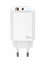 SZYBKA ŁADOWARKA SIECIOWA 30W QUICK CHARGE USB PD USB-C KOSTKA UNIWERSALNA
