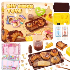 ZESTAW DO ROBIENIA GNIOTEK CUKIERNIA ANTYSTRESOWY SQUISHY DIY DLA DZIECI