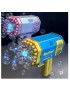 PISTOLET NA BAŃKI MYDLANE MASZYNA DO BANIEK MYDLANYCH BAZOOKA AUTOMAT +PŁYN