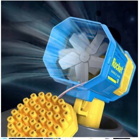 PISTOLET NA BAŃKI MYDLANE MASZYNA DO BANIEK MYDLANYCH BAZOOKA AUTOMAT +PŁYN