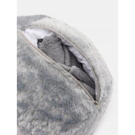 Chomik Z Kocykiem Koc 160X110 Cm Maskotka Poduszka Pluszowy Przytulanka 3W1