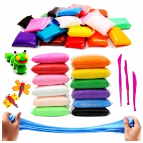 MAGICZNA Plastelina PIANKOLINA Glina SENSOPLASTYKA