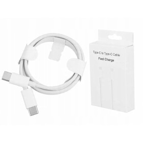 Kabel USB typ C - USB typ C SZYBKIE ŁADOWANIE 1,5m do SamSung i IPHONE 15