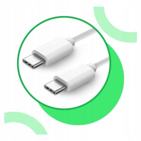 Kabel USB typ C - USB typ C SZYBKIE ŁADOWANIE 1,5m do SamSung i IPHONE 15