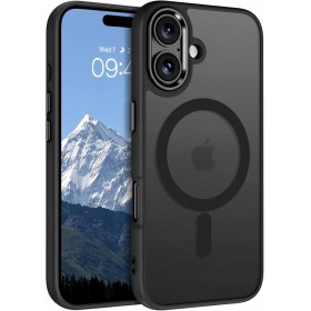 Etui do iPhone 16 + 2szt Szkło 9D 9H WZMACNIANE 360° do MagSafe MATT CASE