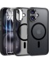 Etui do iPhone 16 + 2szt Szkło 9D 9H WZMACNIANE 360° do MagSafe MATT CASE