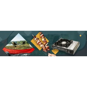 PRAKTYCZNA TURYSTYCZNA KUCHENKA GAZOWA NA NABOJE KARTUSZE TS-265