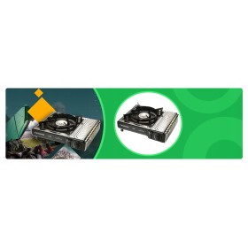 PRAKTYCZNA TURYSTYCZNA KUCHENKA GAZOWA NA NABOJE KARTUSZE TS-265