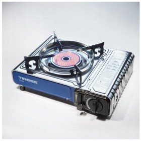 KUCHENKA TURYSTYCZNA Gazowa CERAMICZNy Palnik Tiross TS -266 nierdzewna