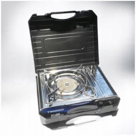 KUCHENKA TURYSTYCZNA Gazowa CERAMICZNy Palnik Tiross TS -266 nierdzewna