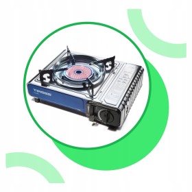 KUCHENKA TURYSTYCZNA Gazowa CERAMICZNy Palnik Tiross TS -266 nierdzewna