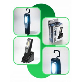 LATARKA AKUMULATOROWA LED ZE STACJĄ DOKUJĄCĄ PODWIESZANA TS1905