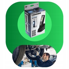 LATARKA AKUMULATOROWA LED ZE STACJĄ DOKUJĄCĄ PODWIESZANA TS1905