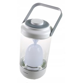 LAMPA KEMPINGOWA AKUMULATOROWA Z FUNKCJĄ POWERBANK TIROSS TS1982 BIAŁY