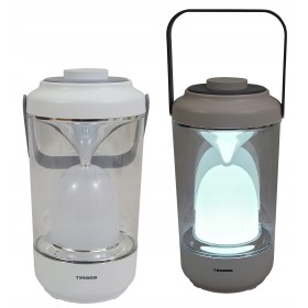 LAMPA KEMPINGOWA AKUMULATOROWA Z FUNKCJĄ POWERBANK TIROSS TS1982 BIAŁY
