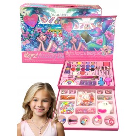 KUFEREK KOSMETYKÓW MAKEUP ZESTAW DO MALOWANIA MAKIJAŻU I PAZNOKCI XXL