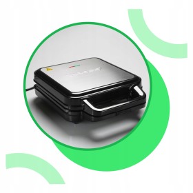 DUŻY GOFROWNICA 3w1 GRILL OPIEKACZ TOSTER DO KANAPEK 1200W TIROSS TS9656