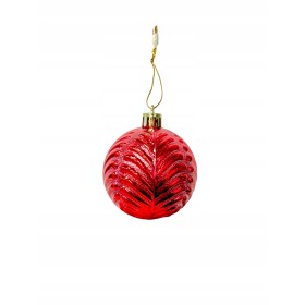 BOMBKI CHOINKOWE ZESTAW 16szt Czerwone ŚWIĘTA pięknie wykonane nietłukące