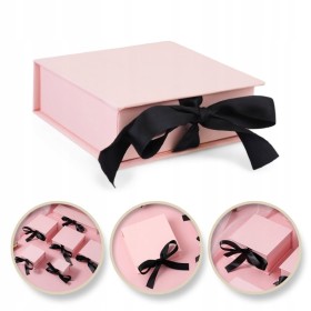 NASZYJNIK SERCE PREZENT DLA KOBIETY WALENTYNKI ZESTAW PUDEŁKO NA BIŻUTERIĘ