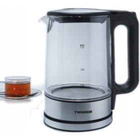 SZKLANY CZAJNIK ELEKTRYCZNY 1,7L Z PODŚWIETLENIEM TIROSS TS2703