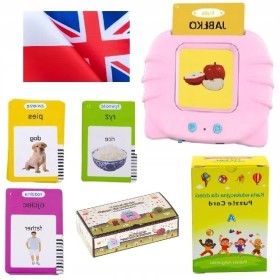 Czytnik Kart Do Nauki słówek POLSKI i ANGIELSKI 448 SŁÓW III TRYBY JĘZYKÓW