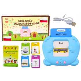 Czytnik Kart Do Nauki słówek POLSKI i ANGIELSKI 448 SŁÓW III TRYBY JĘZYKÓW