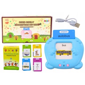 Czytnik Kart Do Nauki słówek POLSKI i ANGIELSKI 448 SŁÓW III TRYBY JĘZYKÓW