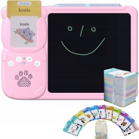 CZYTNIK KART TABLET DO NAUKI ANGIELSKIEGO SŁÓWEK 2W1 112 KART 224 SŁÓWKA