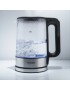 Czajnik elektryczny Tiross wewnętrzne ze stali nierdzewnej 2200 W czarny