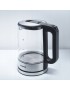 Czajnik elektryczny Tiross wewnętrzne ze stali nierdzewnej 2200 W czarny