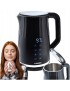 Czajnik elektryczny Tiross wewnętrzne ze stali nierdzewnej 2200 W czarny