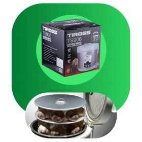 NOWOŚĆ GARNEK DO FERMENTACJI CZARNEGO CZOSNKU TIROSS 2 TRYBY 5L TS906