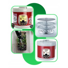 GARNEK DO FERMENTACJI CZARNEGO CZOSNKU TIROSS 2 TRYBY 6L TS908